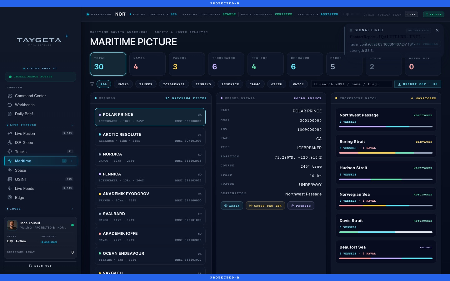 Taygeta — Maritime picture